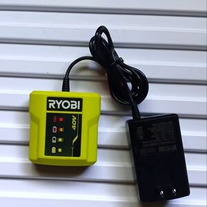 RYOBI 40V Slim LED Charger Power Tools. Works Great!
